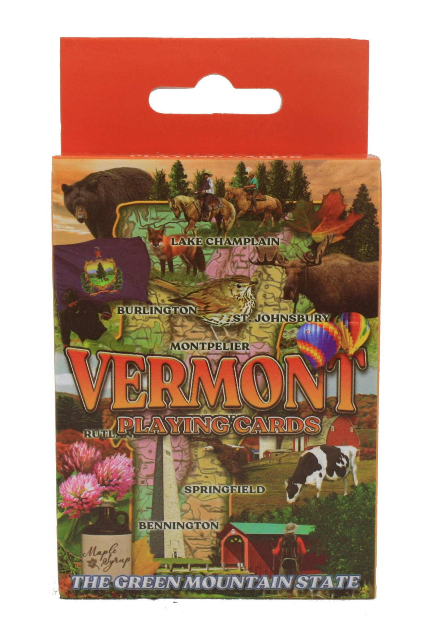 Vermont Map Playing Cards - Shelburne Country Store