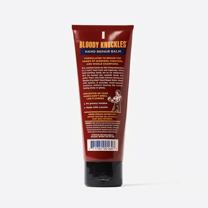 Duke Cannon - Bloody Knuckles Hand Repair Balm - Tube - Shelburne Country Store