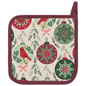 Good Tidings Christmas Potholder - Shelburne Country Store