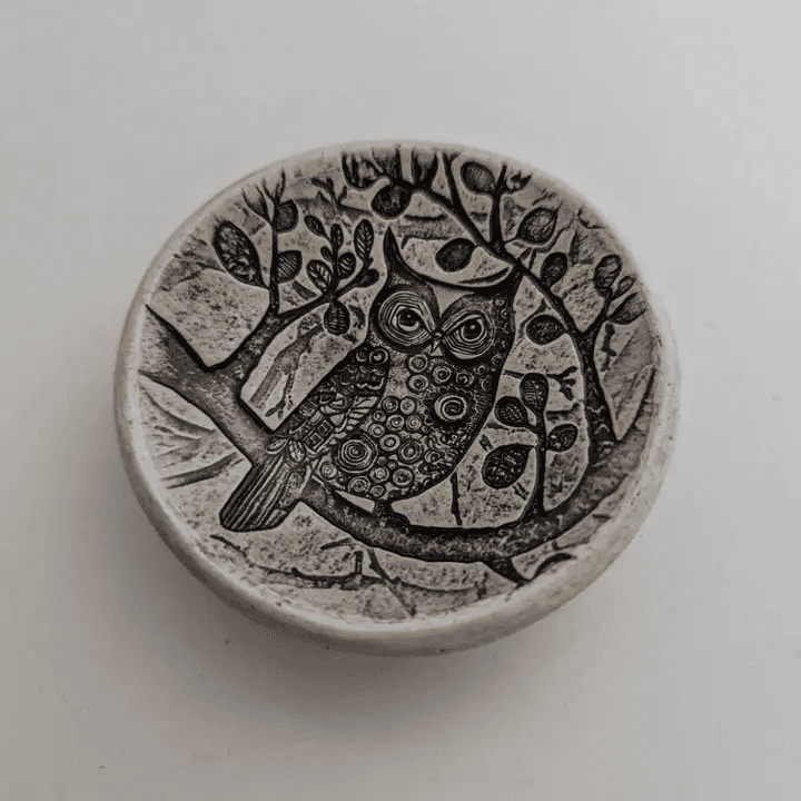 Pottery Dish Bowl - Owl - Shelburne Country Store