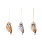 Woodland Owl Ornament Asst. - Shelburne Country Store