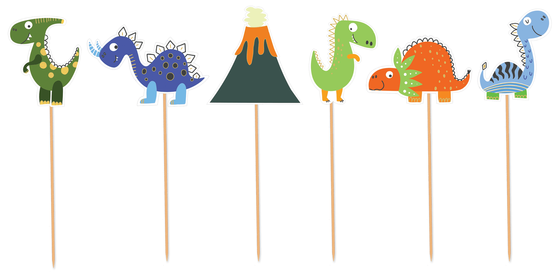 Dinosaurs Cake Toppers - Shelburne Country Store