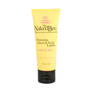 Naked Bee Hand & Body Lotion - Vanilla Rose & Honey - 2.25oz - Shelburne Country Store