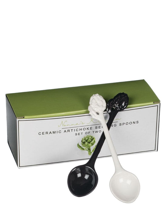 Ceramic Artichoke Serving Spoon - Shelburne Country Store
