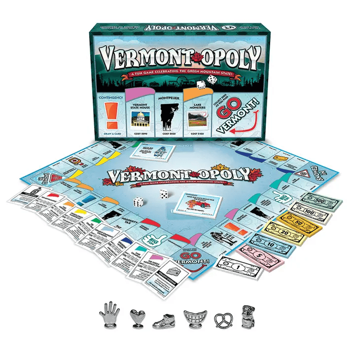 Vermont-Opoly (State) Board Game - Shelburne Country Store