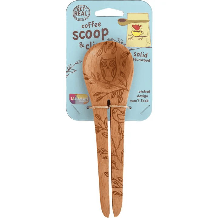 Nature Coffee Scoop and Clip - Shelburne Country Store