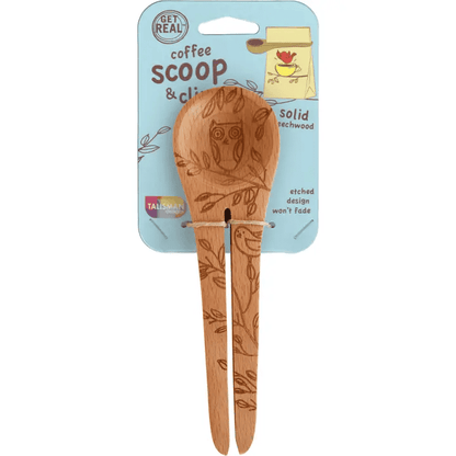 Nature Coffee Scoop and Clip - Shelburne Country Store
