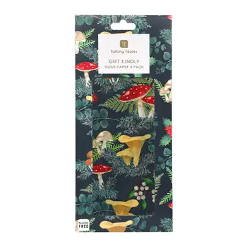 Mushroom Forest Green Tissue Paper - Shelburne Country Store