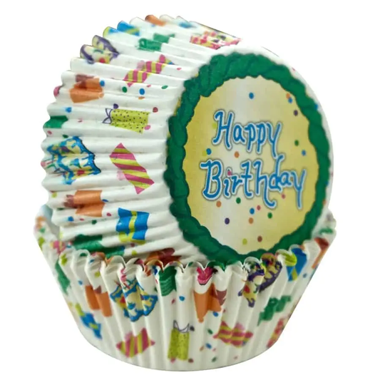 Happy Birthday Cupcake Liners - 50 Count - Shelburne Country Store