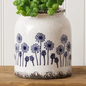 Dandelion Pottery Vase