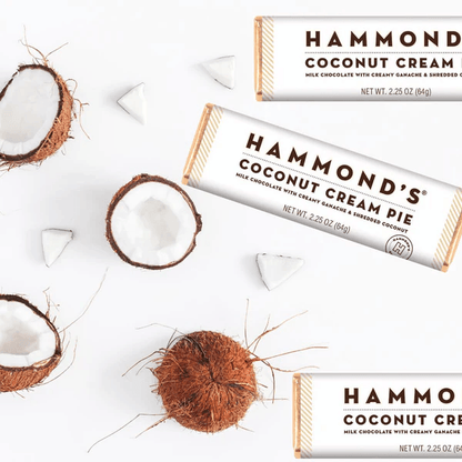Hammonds Coconut Cream Pie - Milk Chocolate Bar - Shelburne Country Store