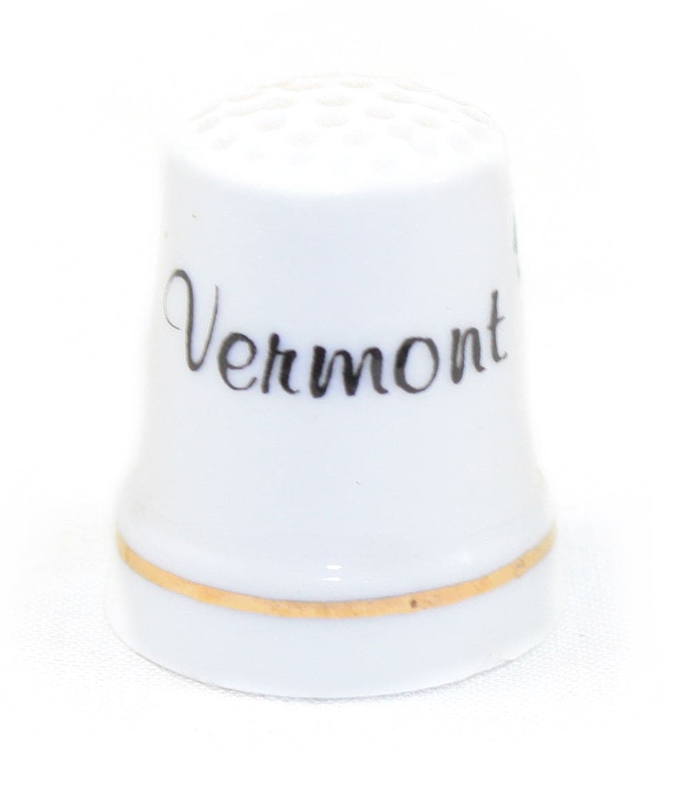 Vermont Ceramic Thimble - - Shelburne Country Store