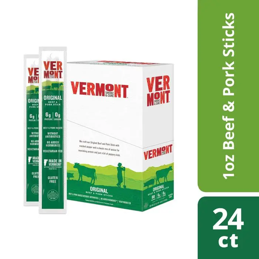 Vermont Smoke & Cure - Beef & Pork Sticks 1oz - Shelburne Country Store