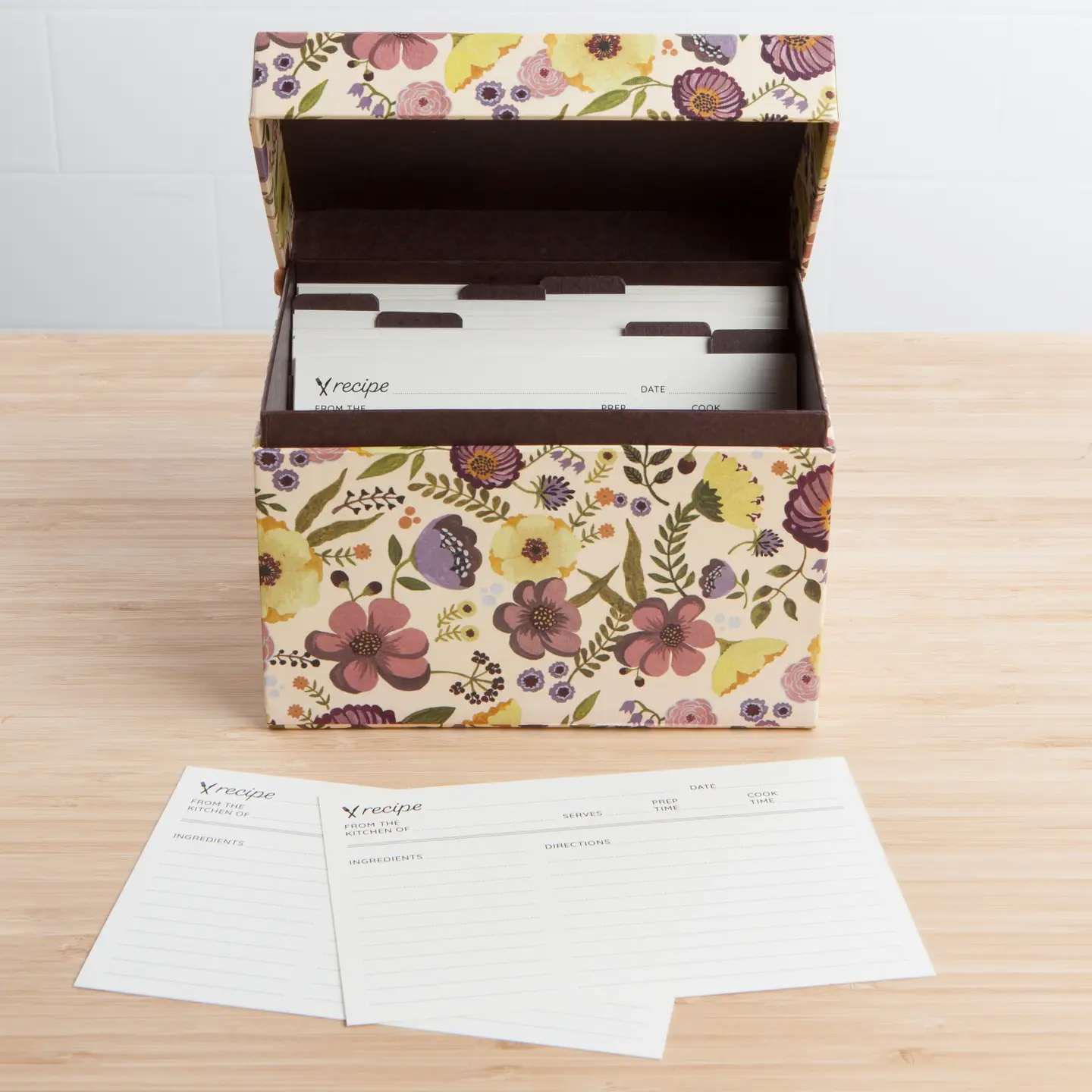 Adeline Recipe Card Box - Shelburne Country Store