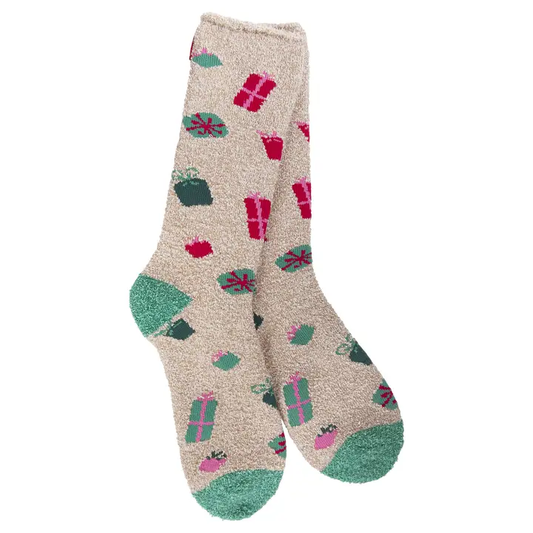 Cozy Crew Socks -  Presents / Gift Box - Shelburne Country Store