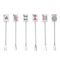 Mah Jongg Cocktail Pick 6pc - Shelburne Country Store