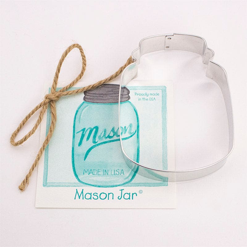 Mason Jar Cookie Cutter With Recipe Card - Shelburne Country Store