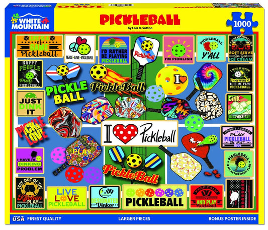Pickleball Puzzle - 1000 piece - Shelburne Country Store
