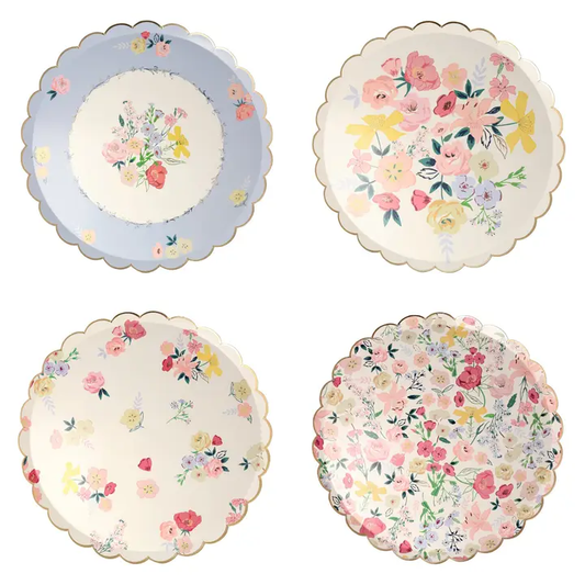 English Garden Dinner Plates s/8 - Shelburne Country Store