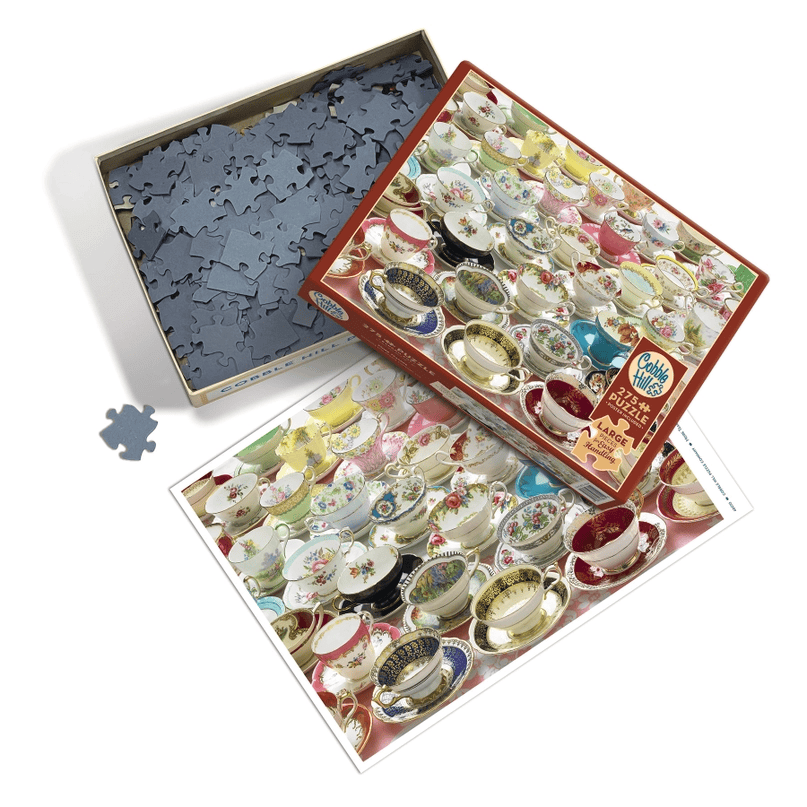 Teacups - 275pc Puzzle - Shelburne Country Store
