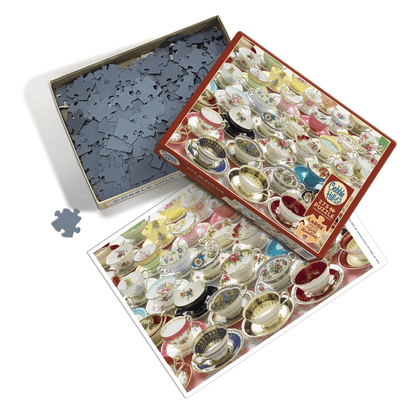 Teacups - 275pc Puzzle - Shelburne Country Store