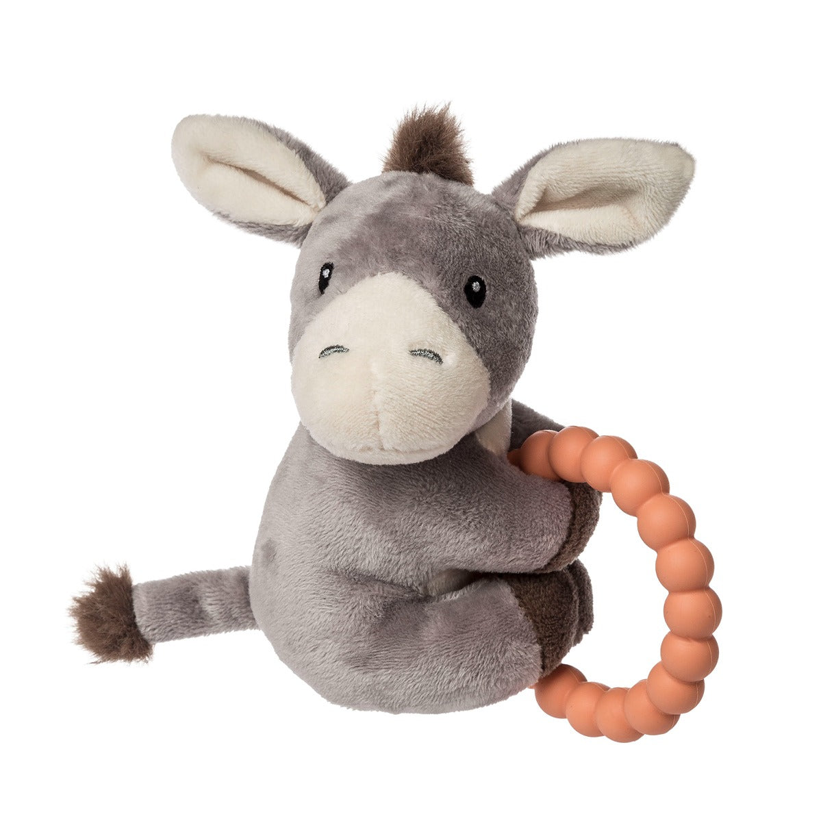Dusty Donkey Rattle Teether - Shelburne Country Store