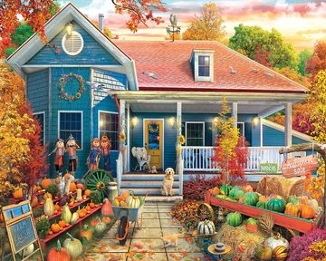Autumn House - 1000 piece puzzle - Shelburne Country Store