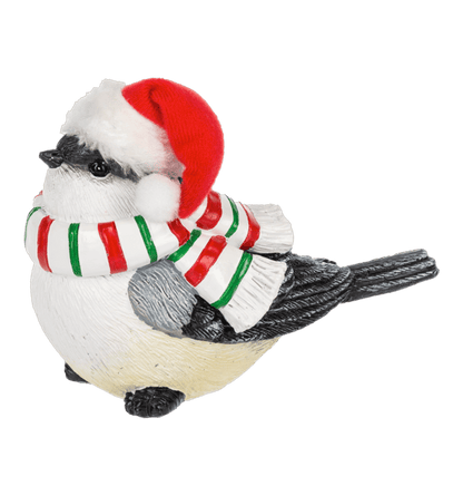 Candy Cane Bird Figurine - Red/GreenScarf - Shelburne Country Store