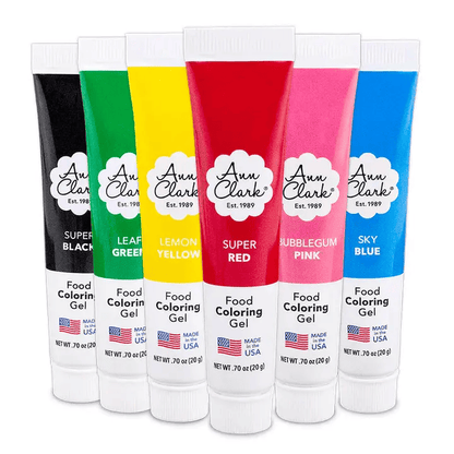 Ann Clark Food Coloring Gel 6-Pack - Shelburne Country Store
