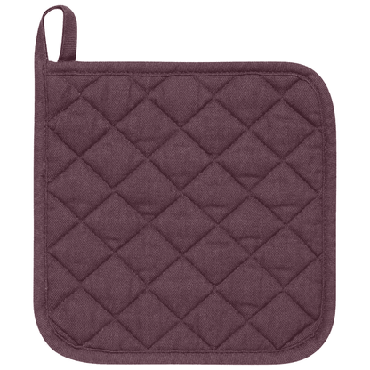 Ash Plum Stonewash Potholder - Shelburne Country Store