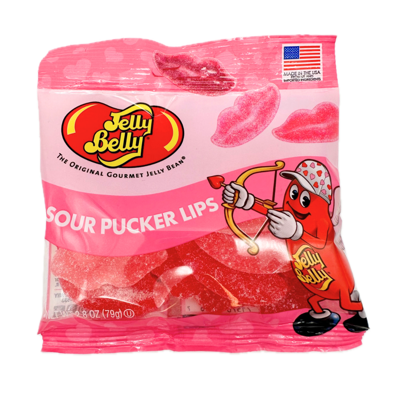 Jelly Belly Sour Pucker Up Lips 2.8 oz.