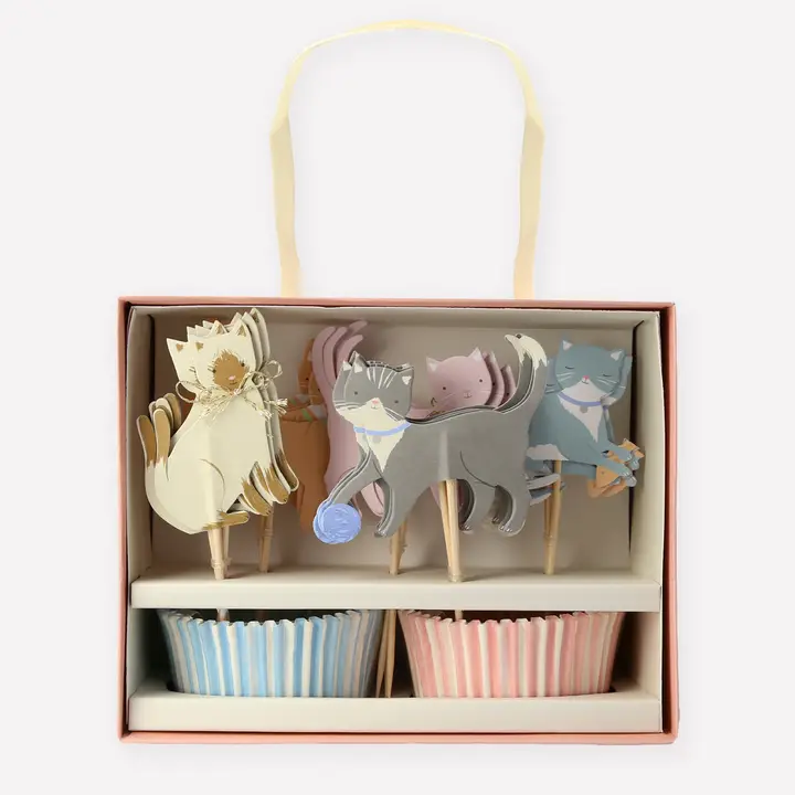 Cute Kittens Cupcake Kit - Shelburne Country Store