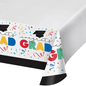 Grad Cap Paper Table Cover 54"x102" - Shelburne Country Store