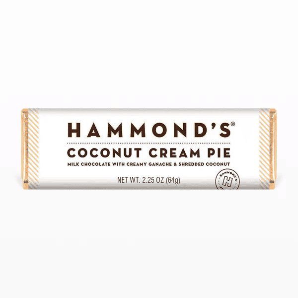 Hammond's  Bar - Coconut Cream Pie - Milk Chocolate - Shelburne Country Store