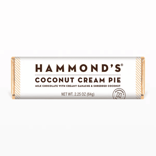 Hammond's  Bar - Coconut Cream Pie - Milk Chocolate - Shelburne Country Store