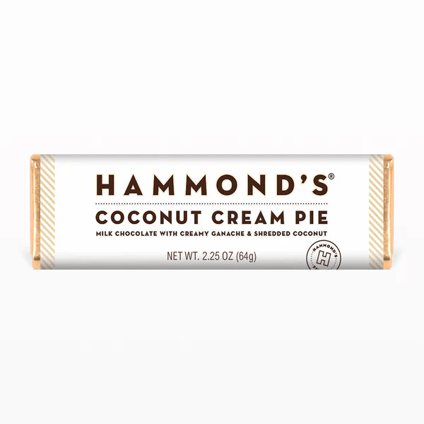 Hammonds Coconut Cream Pie - Milk Chocolate Bar - Shelburne Country Store