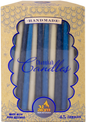Chanukah Candles Blue & White Beeswax - 45 Pack - Shelburne Country Store