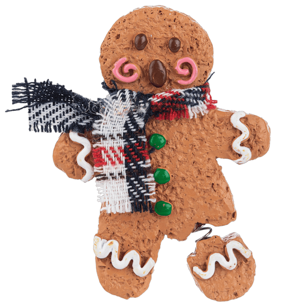 Gingerbread Cookie Cheer Charm - Shelburne Country Store