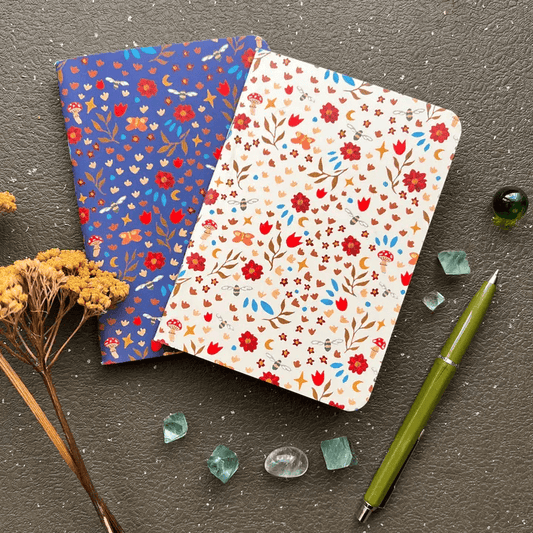 Pocket Notebook Set of 2 - Forest Swarm