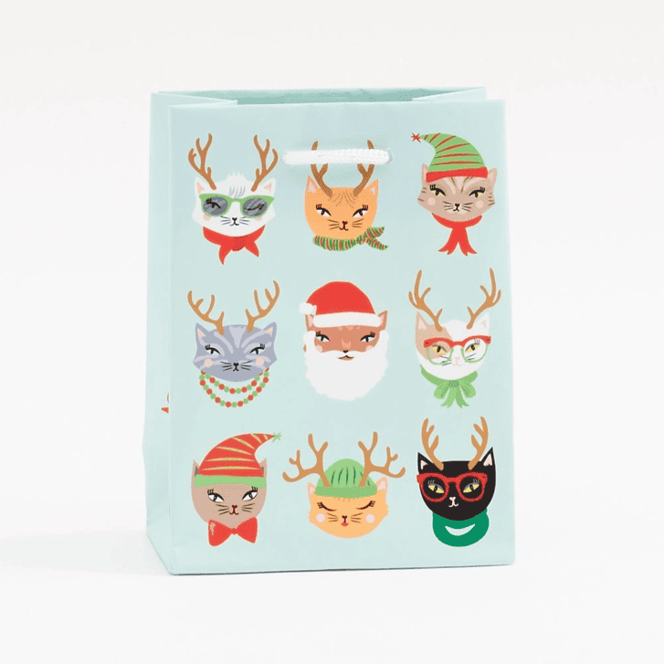 Meowy Christmas Gift Bag - Shelburne Country Store
