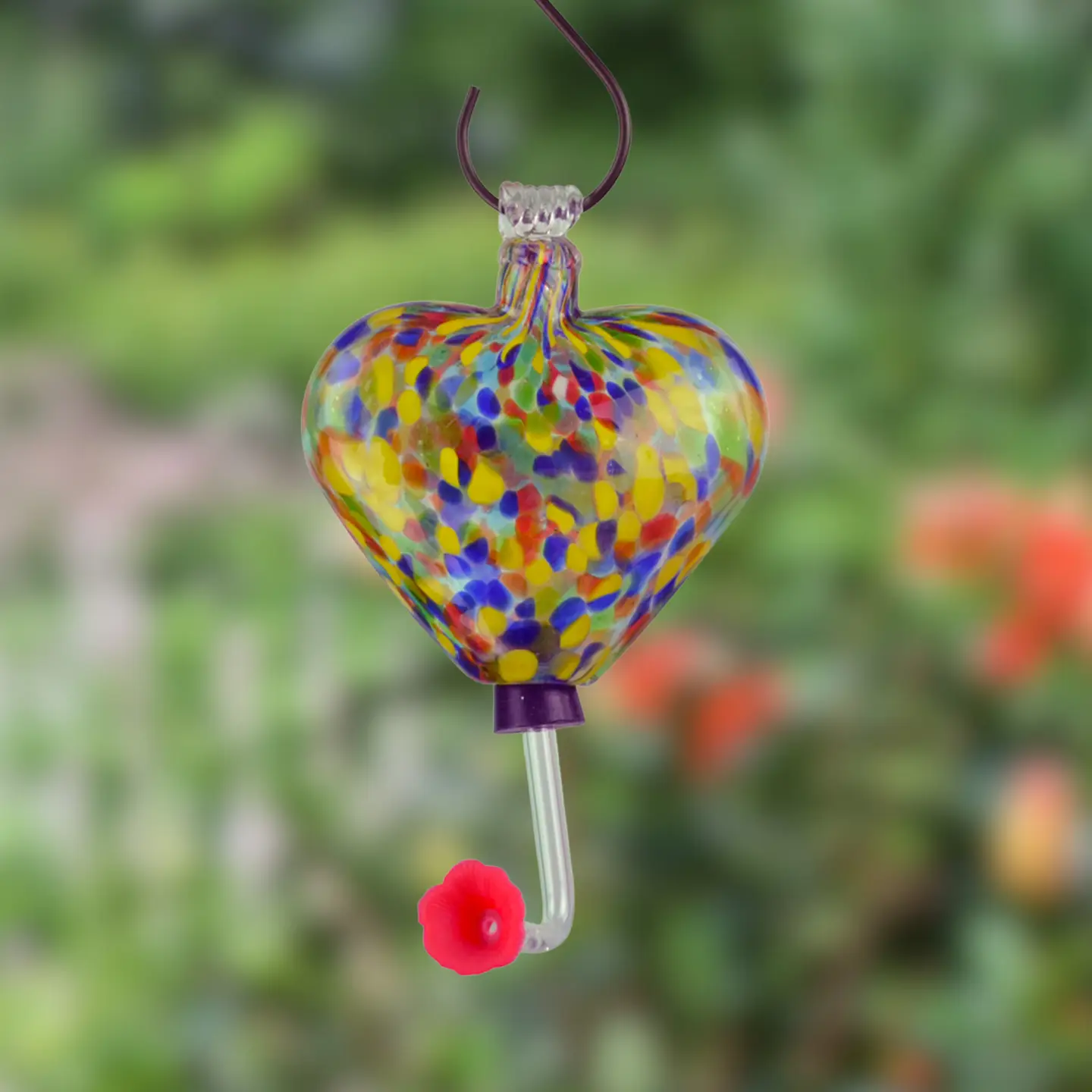Glass Humming Bird Feeder - - Shelburne Country Store