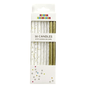 Gold & White Glitter 16 Candle Set - Shelburne Country Store