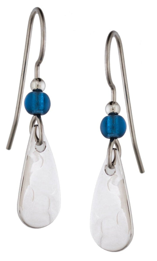 Silver Tone Drop Earring - Shelburne Country Store