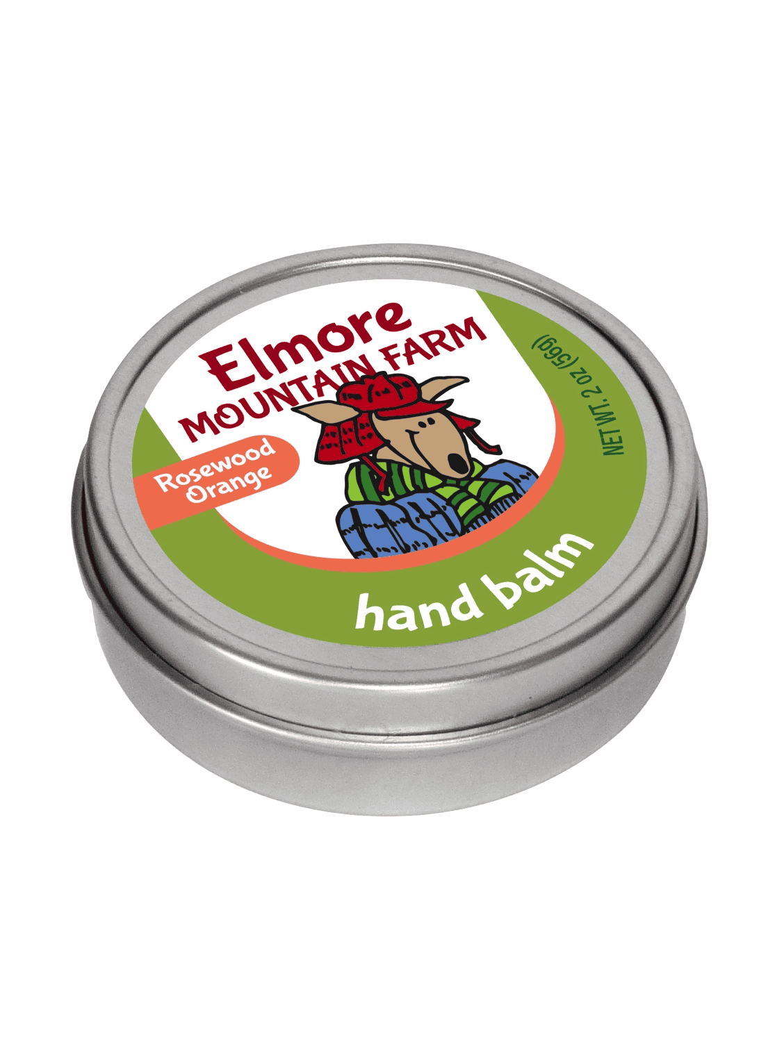 Elmore Mountain Farm All Weather Hand Balm - Rosewood Orange - Shelburne Country Store