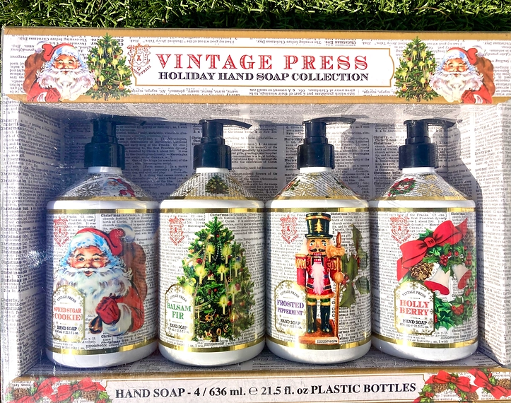 Vintage Press Hand Soap Collection 4 - 21.5oz - Shelburne Country Store
