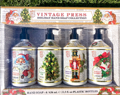 Vintage Press Hand Soap Collection 4 - 21.5oz - Shelburne Country Store