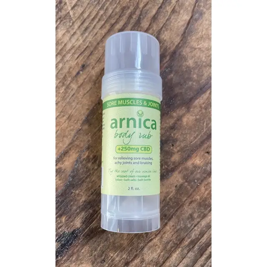 Arnica Body Rub CBD Stick - 250mg / 2 oz