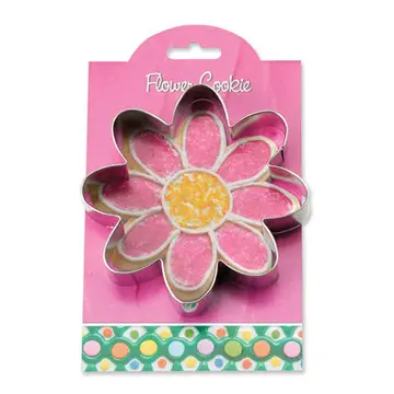 Flower Cookie Cutter with Recipe Card
