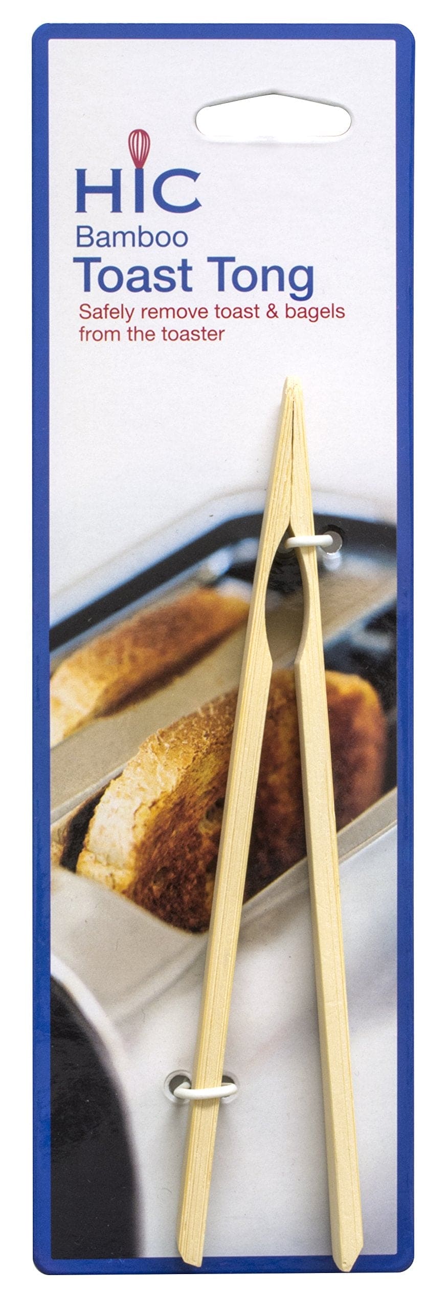 Harold Imports Bamboo Toaster Tong - Shelburne Country Store