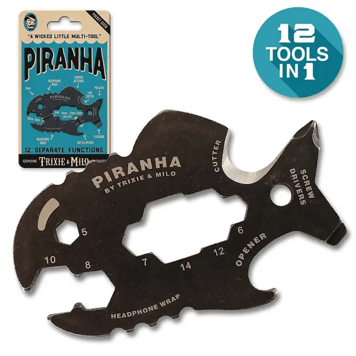 Piranha Multi-Tool - 12-in-1 tool - Shelburne Country Store